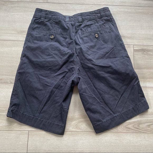 Merona Men’s Navy Blue Flat Front Shorts - Picture 3 of 3